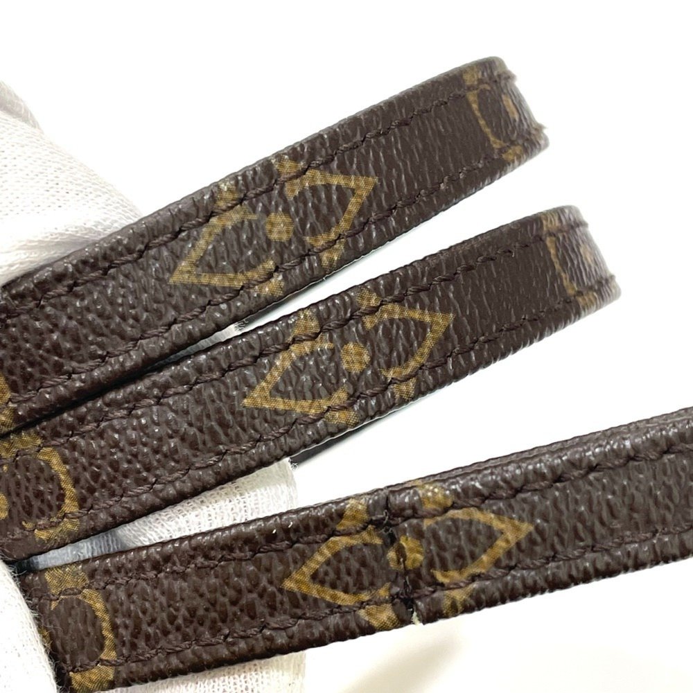 LOUIS VUITTON M58056 Monogram Wristlet Baxter MM Pet Lead, Canvas, Unisex, Brown - Picture 11 of 12